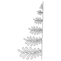 feather christmas tree 001 half
